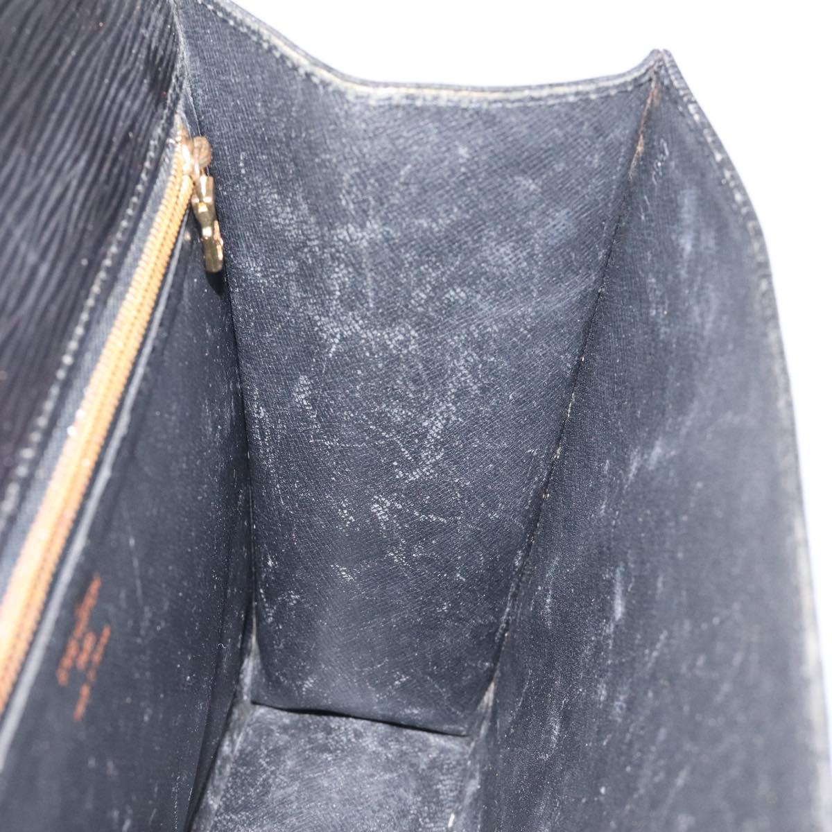 LOUIS VUITTON Epi Monceau 28 Hand Bag Black M52122 LV Auth bs25449