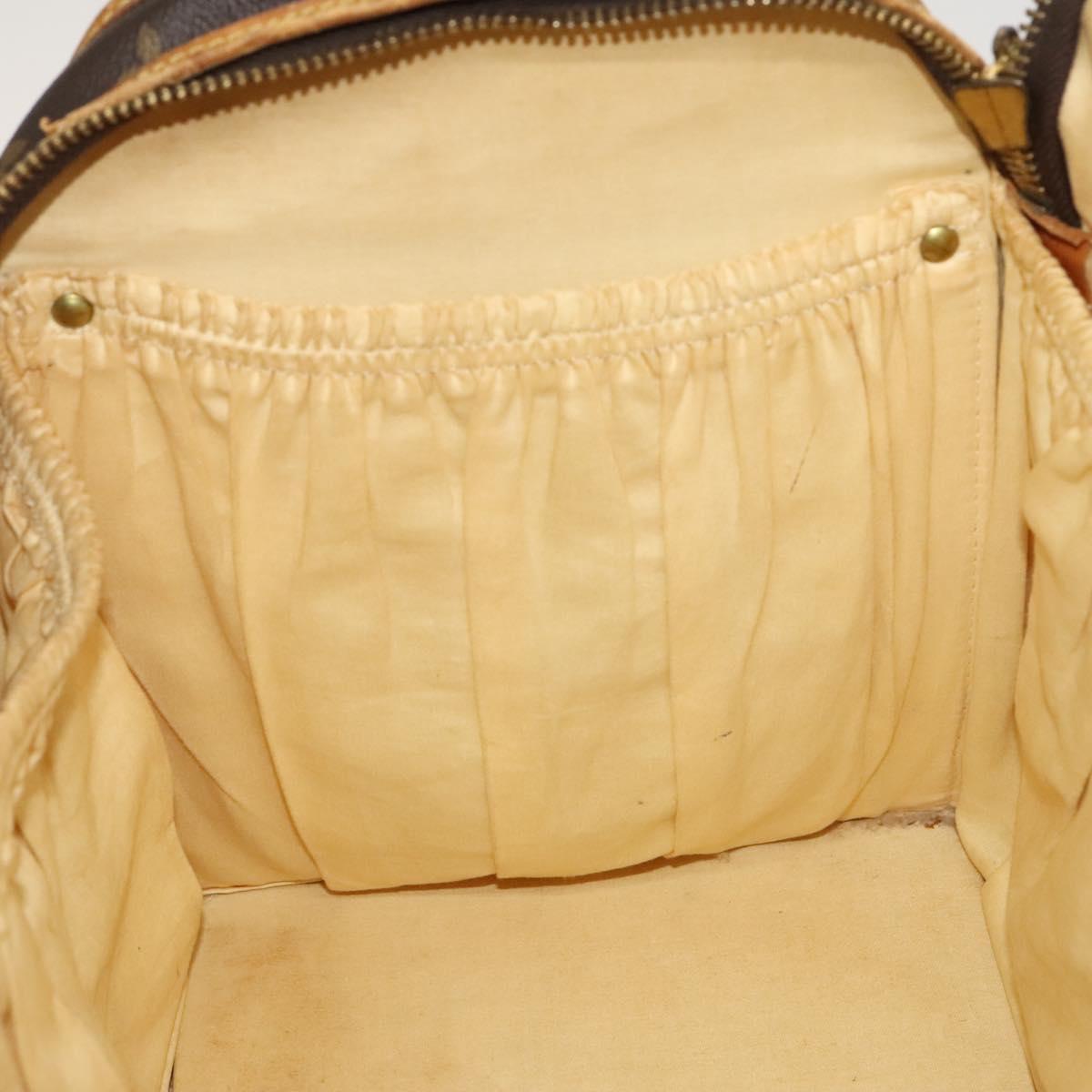 LOUIS VUITTON Monogram Sac Shan 40 Pet Carry Vintage M42024 LV Auth bs25455