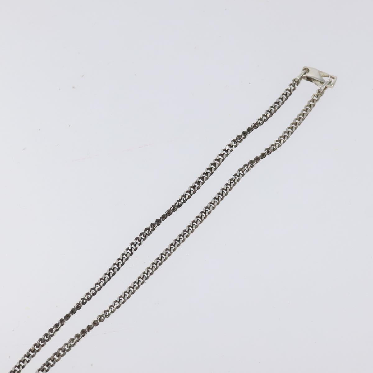 GUCCI Necklace Ag925 Silver Auth bs25482