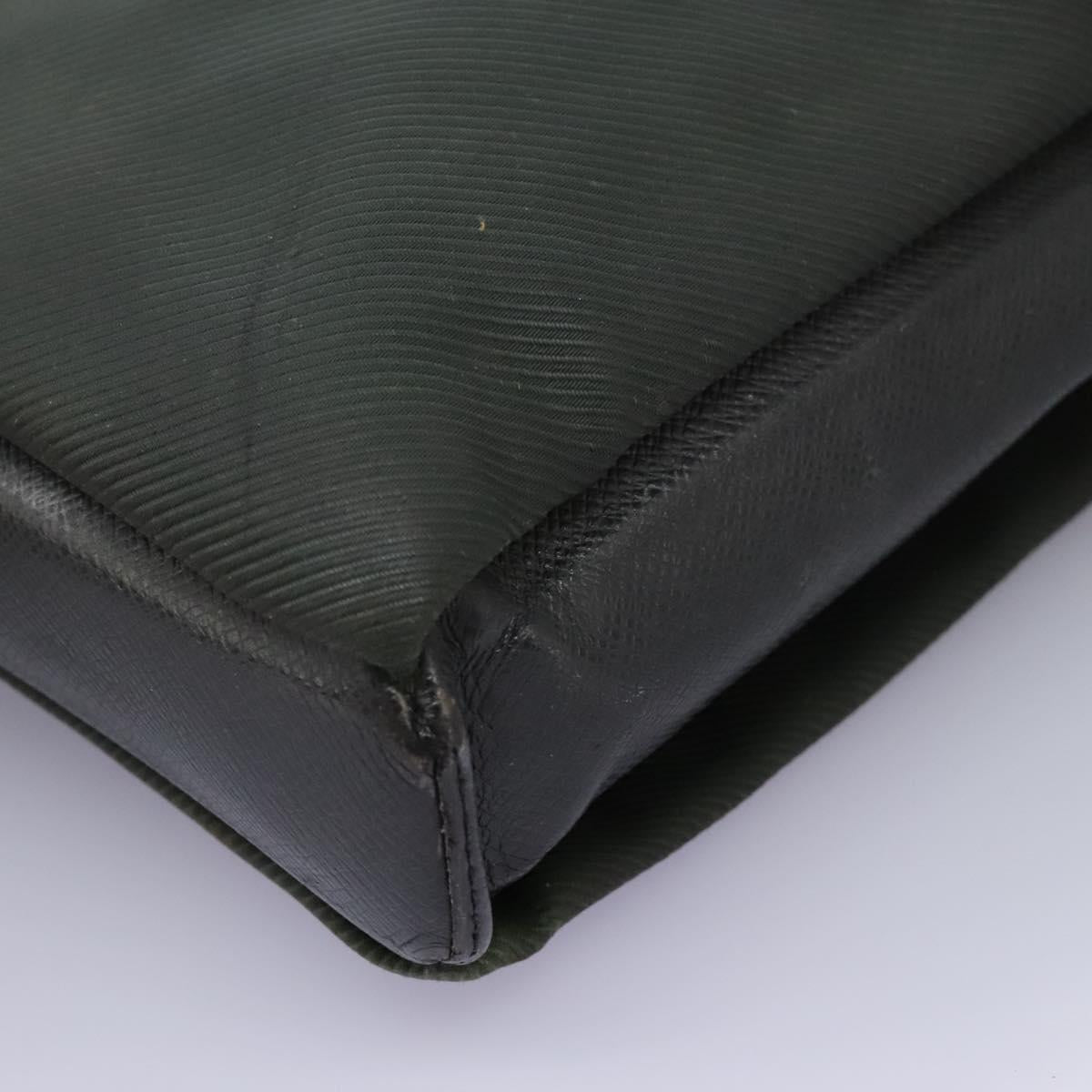 LOUIS VUITTON Taiga Saratov GM Shoulder Bag Ardoise M30892 LV Auth bs25513