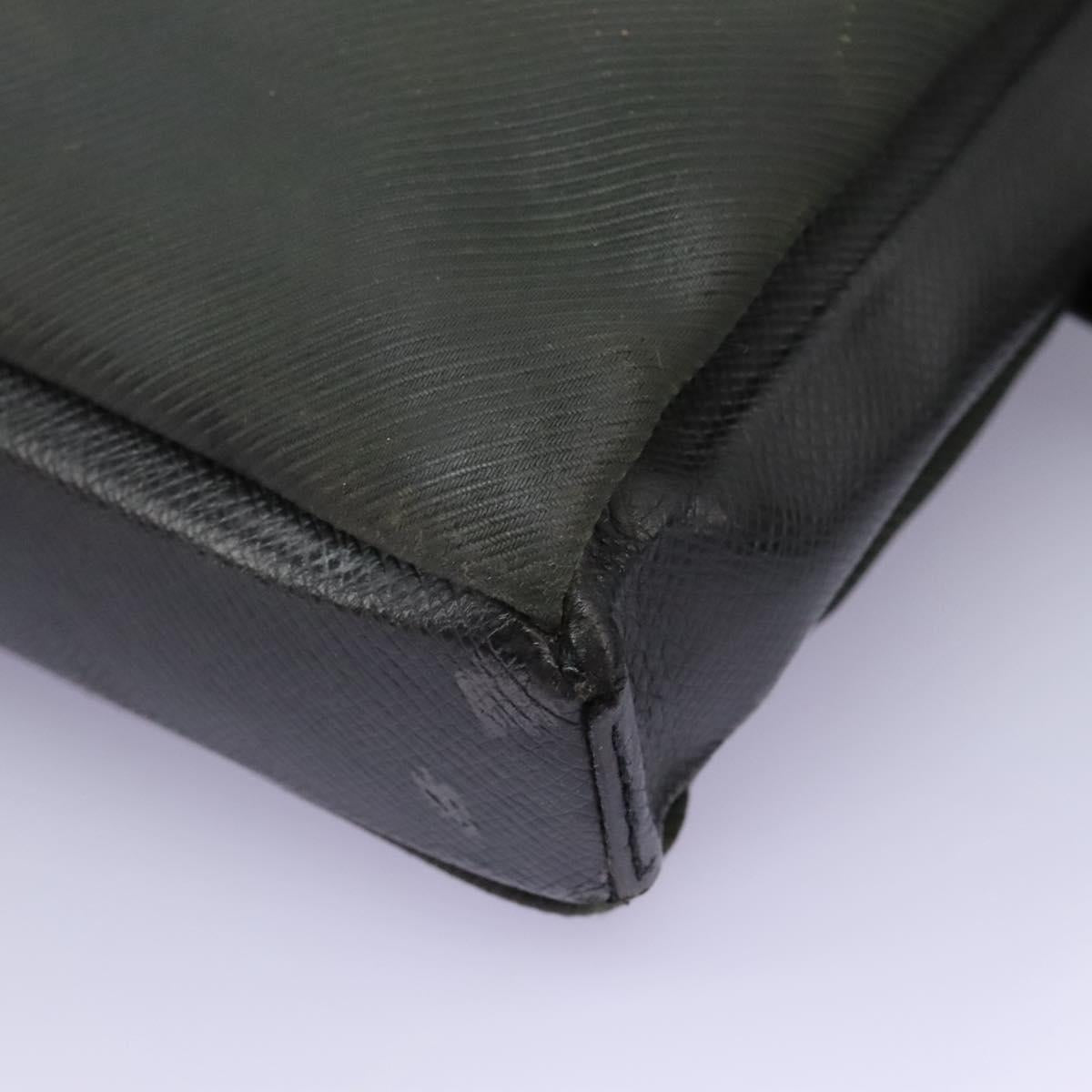 LOUIS VUITTON Taiga Saratov GM Shoulder Bag Ardoise M30892 LV Auth bs25513