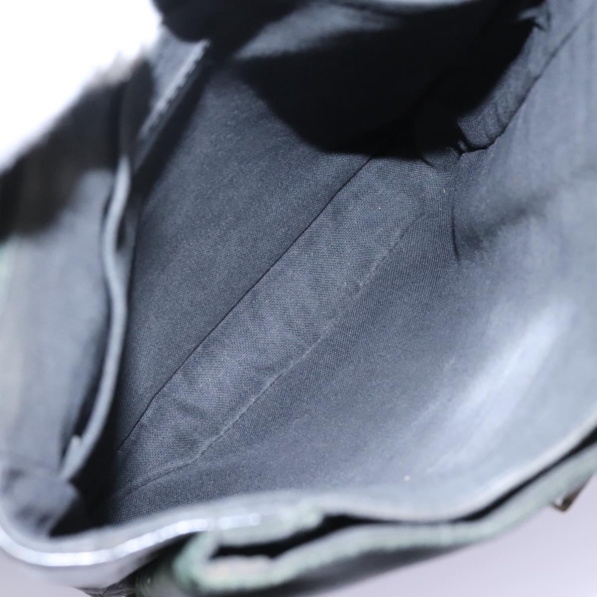 LOUIS VUITTON Taiga Saratov GM Shoulder Bag Ardoise M30892 LV Auth bs25513