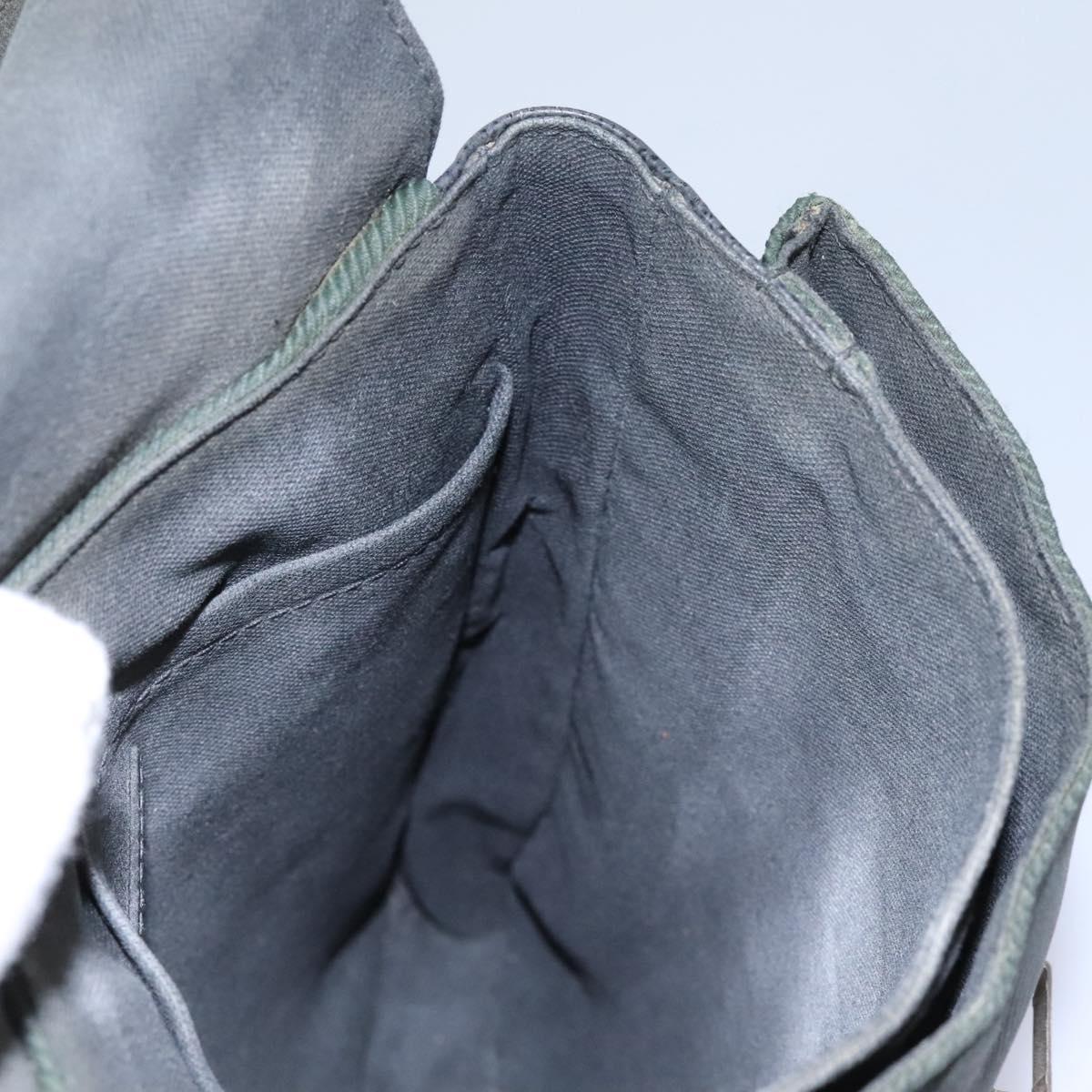 LOUIS VUITTON Taiga Saratov GM Shoulder Bag Ardoise M30892 LV Auth bs25513