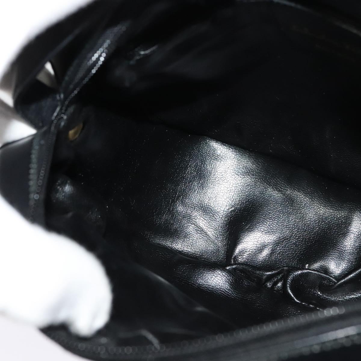 Salvatore Ferragamo Vala Shoulder Bag Leather Black Auth bs25584