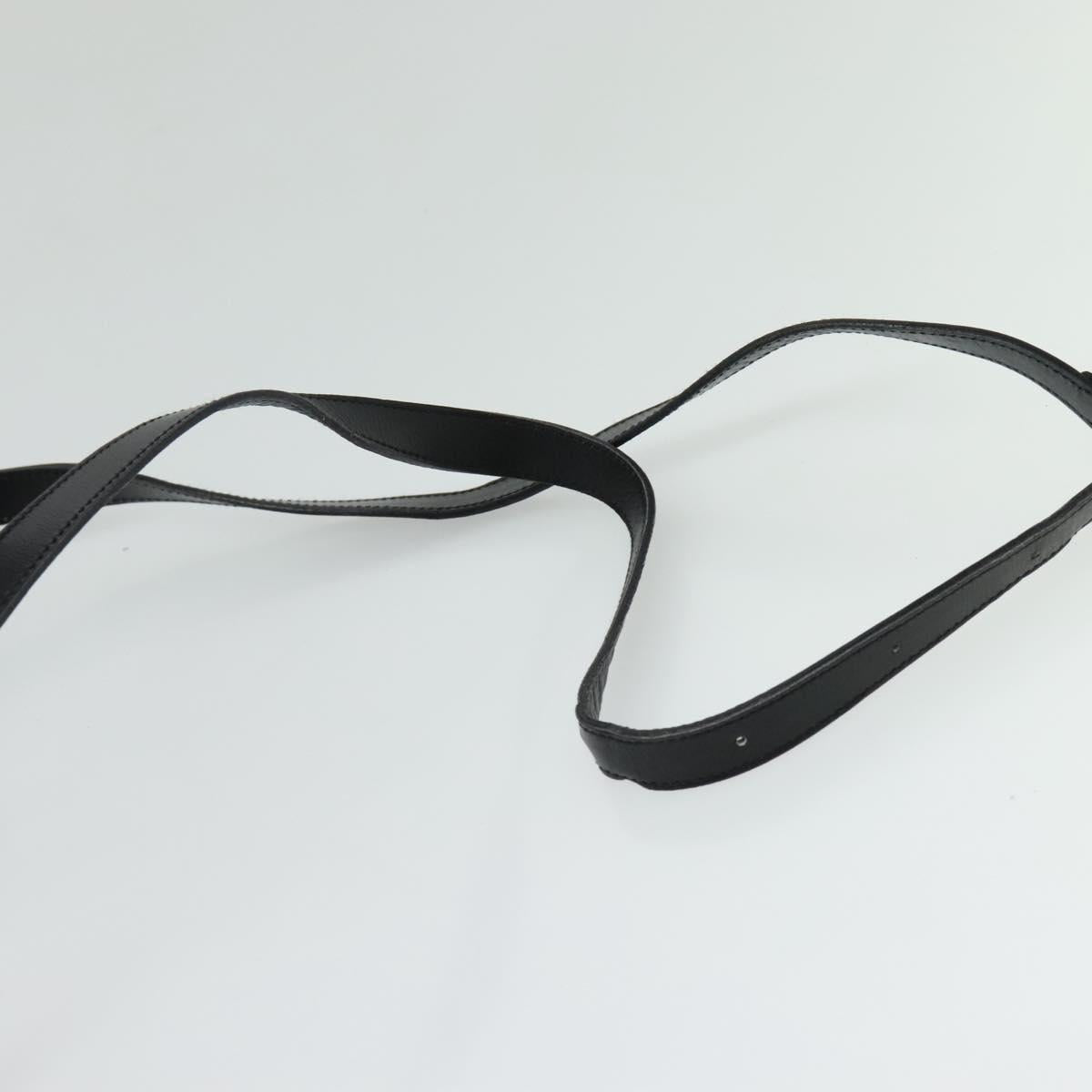 Salvatore Ferragamo Vala Shoulder Bag Leather Black Auth bs25584