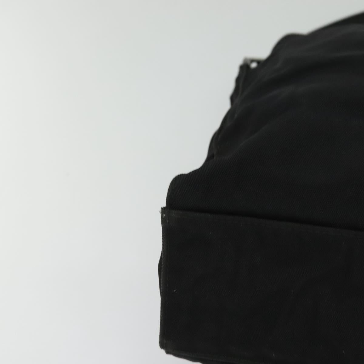 GUCCI Jackie Shoulder Bag Nylon Black Silver 001 3355 Auth bs25621