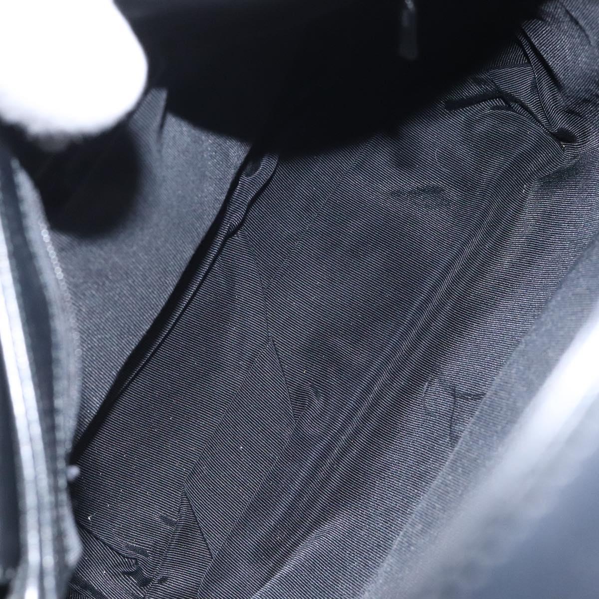 GIVENCHY Hand Bag Leather Black Auth bs25658