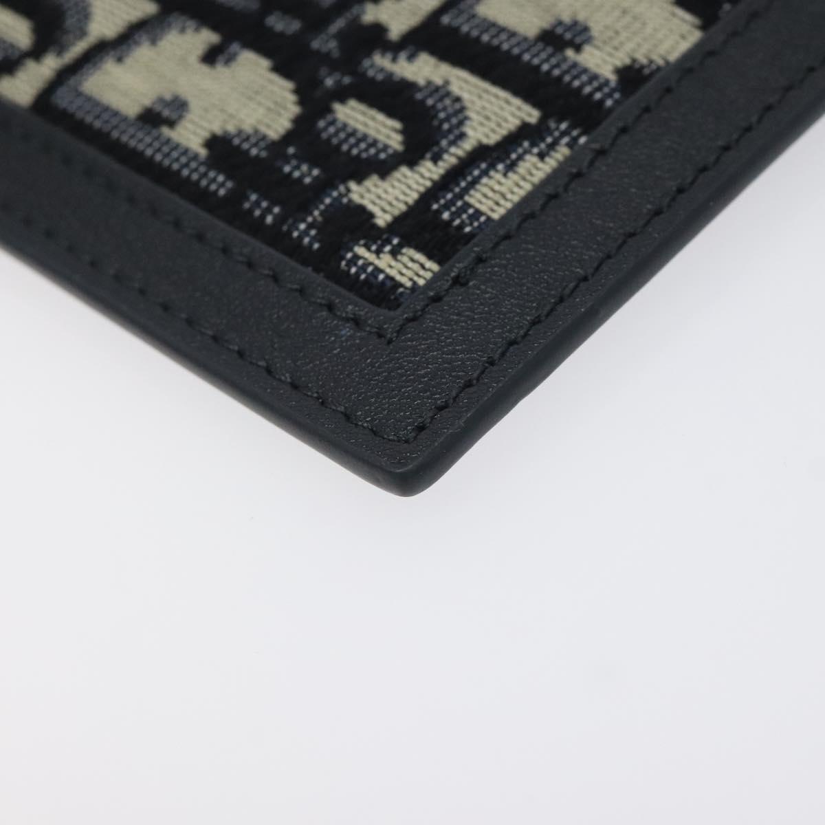 Christian Dior Trotter Canvas Door Knob Plate Navy Auth bs25674