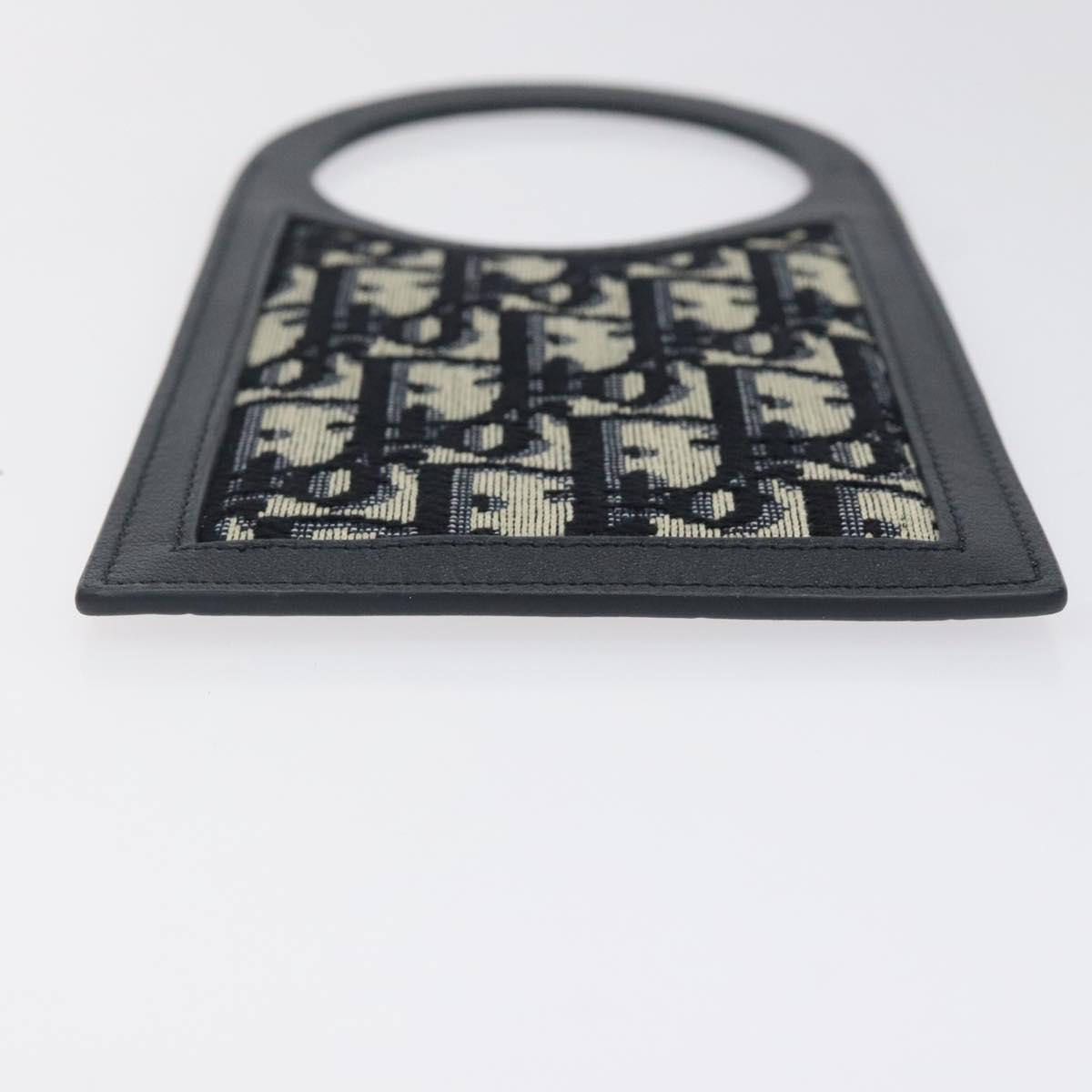 Christian Dior Trotter Canvas Door Knob Plate Navy Auth bs25674