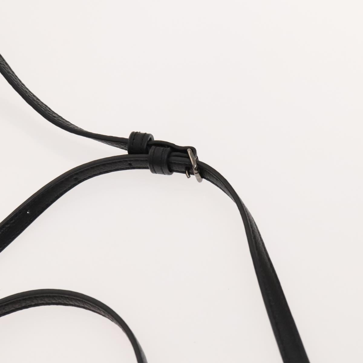 Coach Shoulder Bag Nylon Canvas 3Set Black Beige Orange Auth bs25684