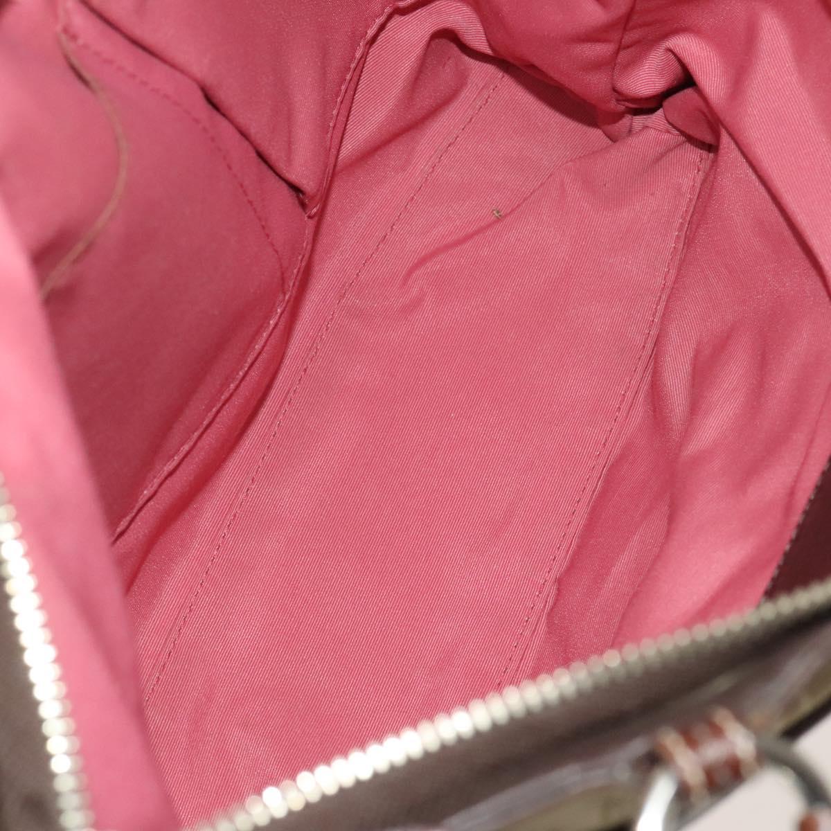 Coach Shoulder Bag Nylon Canvas 3Set Black Beige Orange Auth bs25684