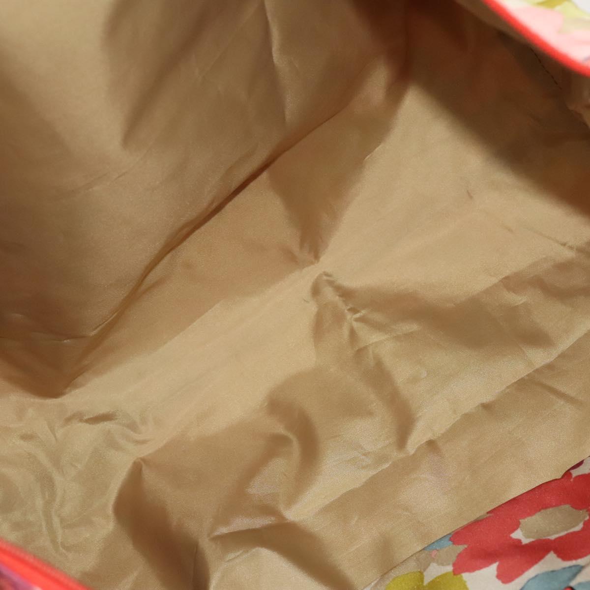 Coach Shoulder Bag Nylon Canvas 3Set Black Beige Orange Auth bs25684