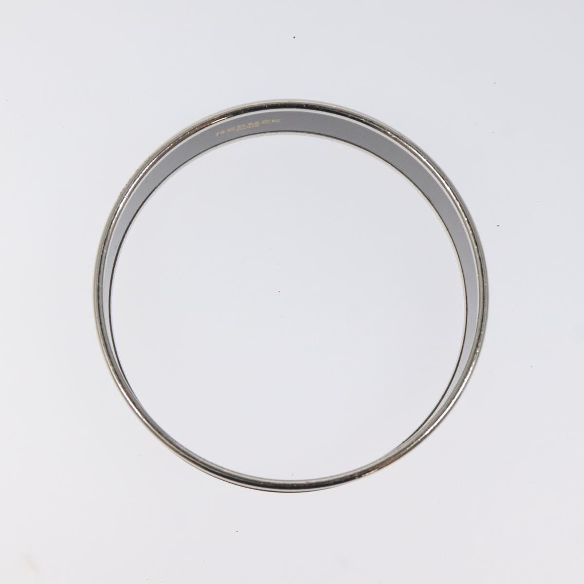 HERMES Emile Bangle metal Blue Auth bs25703