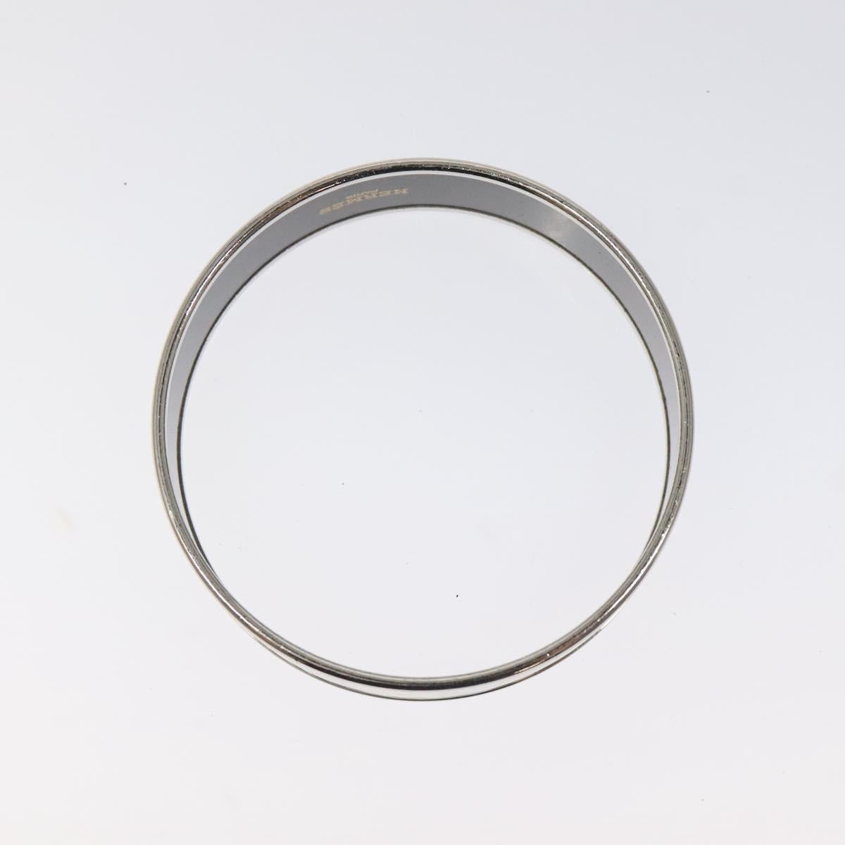 HERMES Emile Bangle metal Blue Auth bs25703