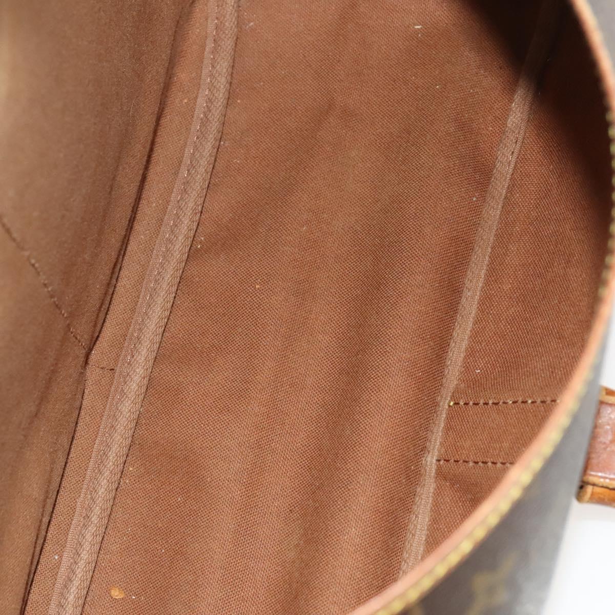 LOUIS VUITTON Monogram Saumur 35 Shoulder Bag M42254 LV Auth bs25771