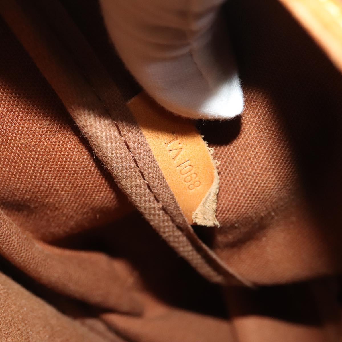 LOUIS VUITTON Monogram Saumur 35 Shoulder Bag M42254 LV Auth bs25771