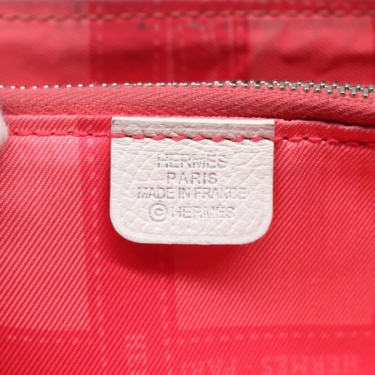 HERMES Long Wallet Leather Navy Auth bs25774