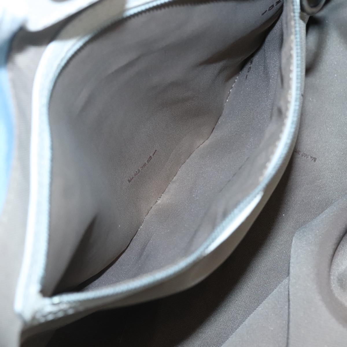 FENDI Tote Bag Canvas Light Blue Auth bs25841