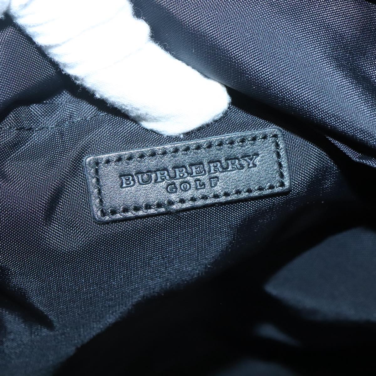 BURBERRY Shoulder Bag Nylon Black Auth bs25865