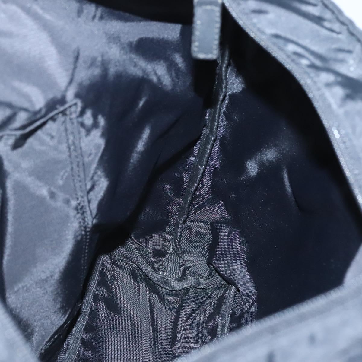 BURBERRY Shoulder Bag Nylon Black Auth bs25865