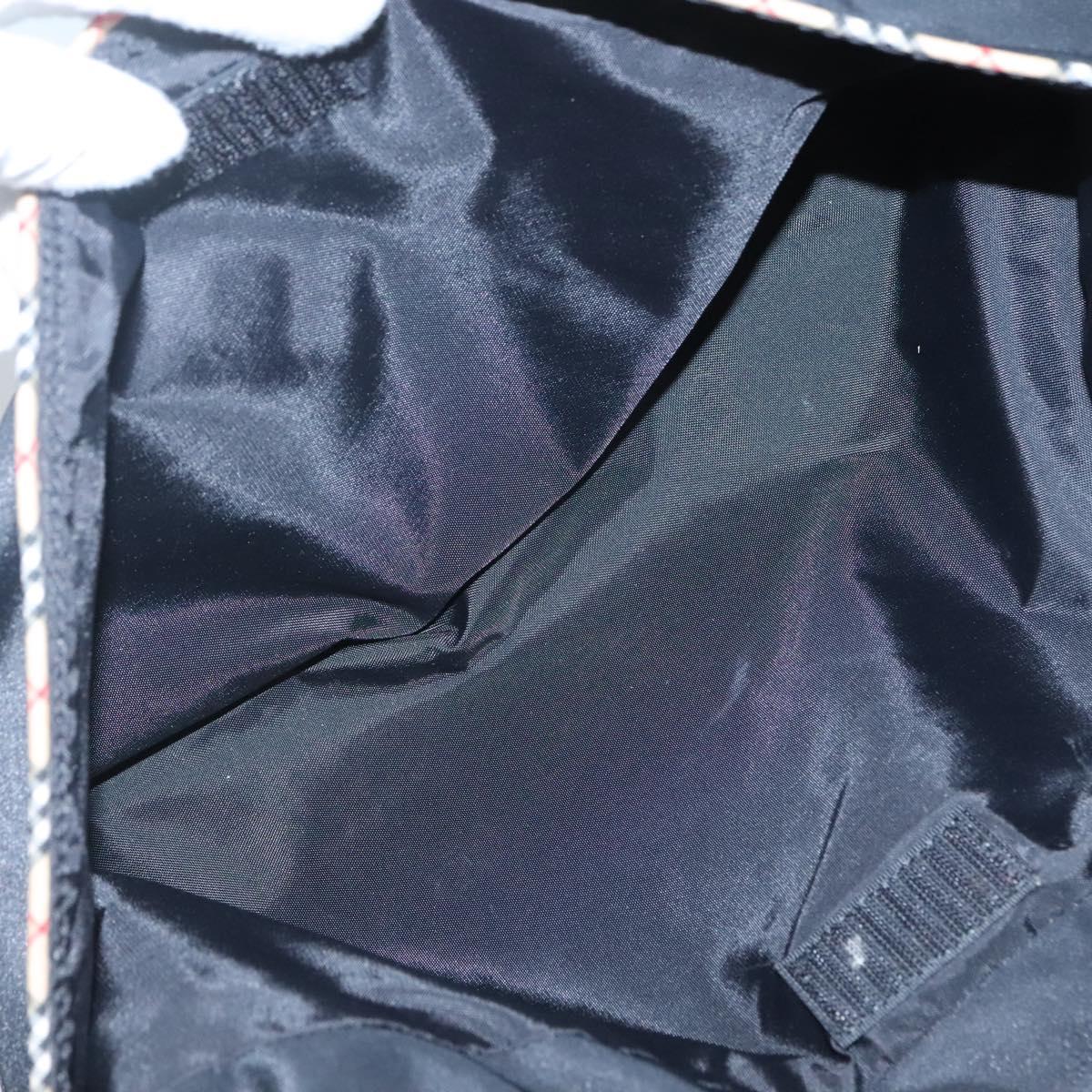 BURBERRY Shoulder Bag Nylon Black Auth bs25865