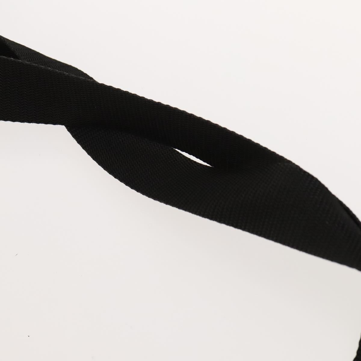 CHANEL COCO Mark Tote Bag rubber Black CC Auth bs25982