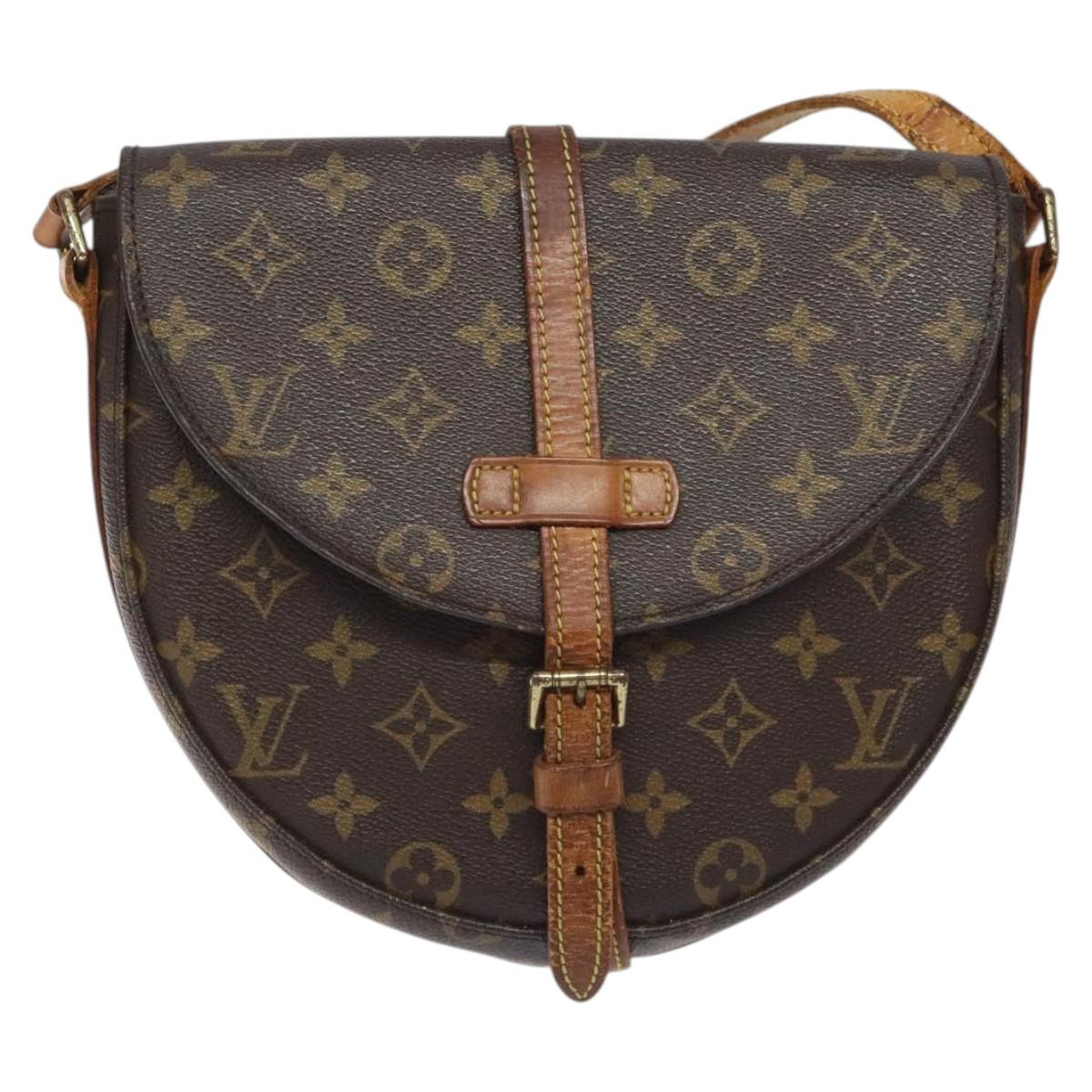 LOUIS VUITTON Monogram Chantilly MM Shoulder Bag M51233 LV Auth bs26036