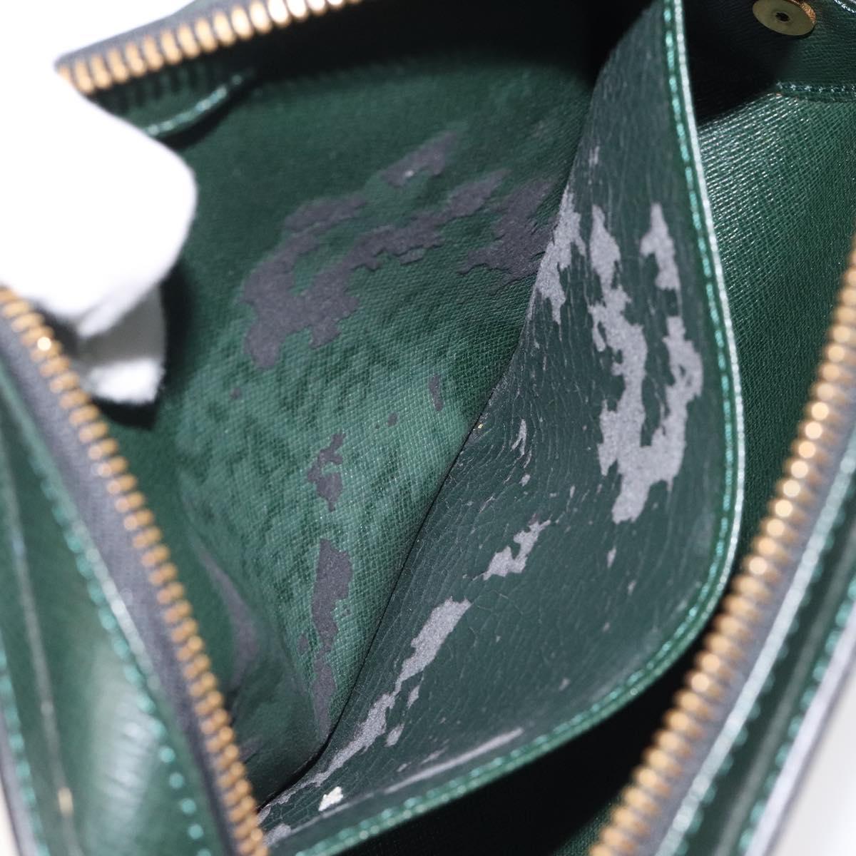 LOUIS VUITTON Taiga Baikal Clutch Bag Epicea M30184 LV Auth bs26039