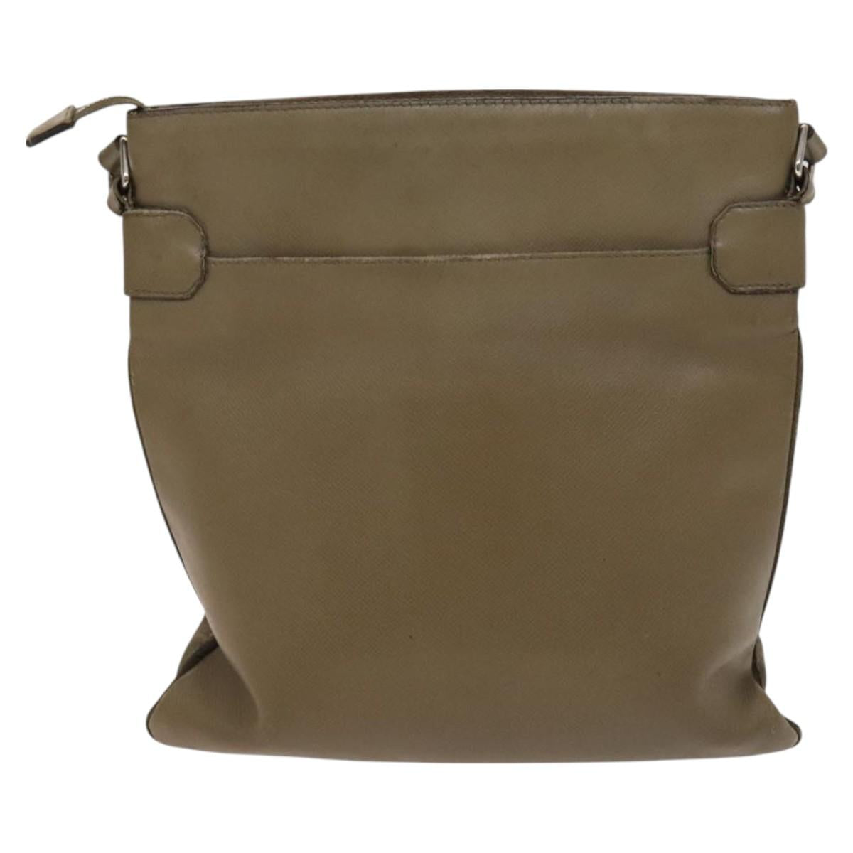 LOUIS VUITTON Taiga Sasha Shoulder Bag Porer M32628 LV Auth bs26069