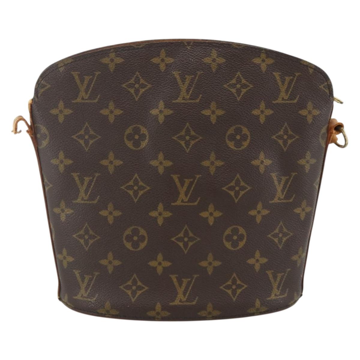 LOUIS VUITTON Monogram Drouot Shoulder Shoulder Bag M51290 LV Auth bs26140