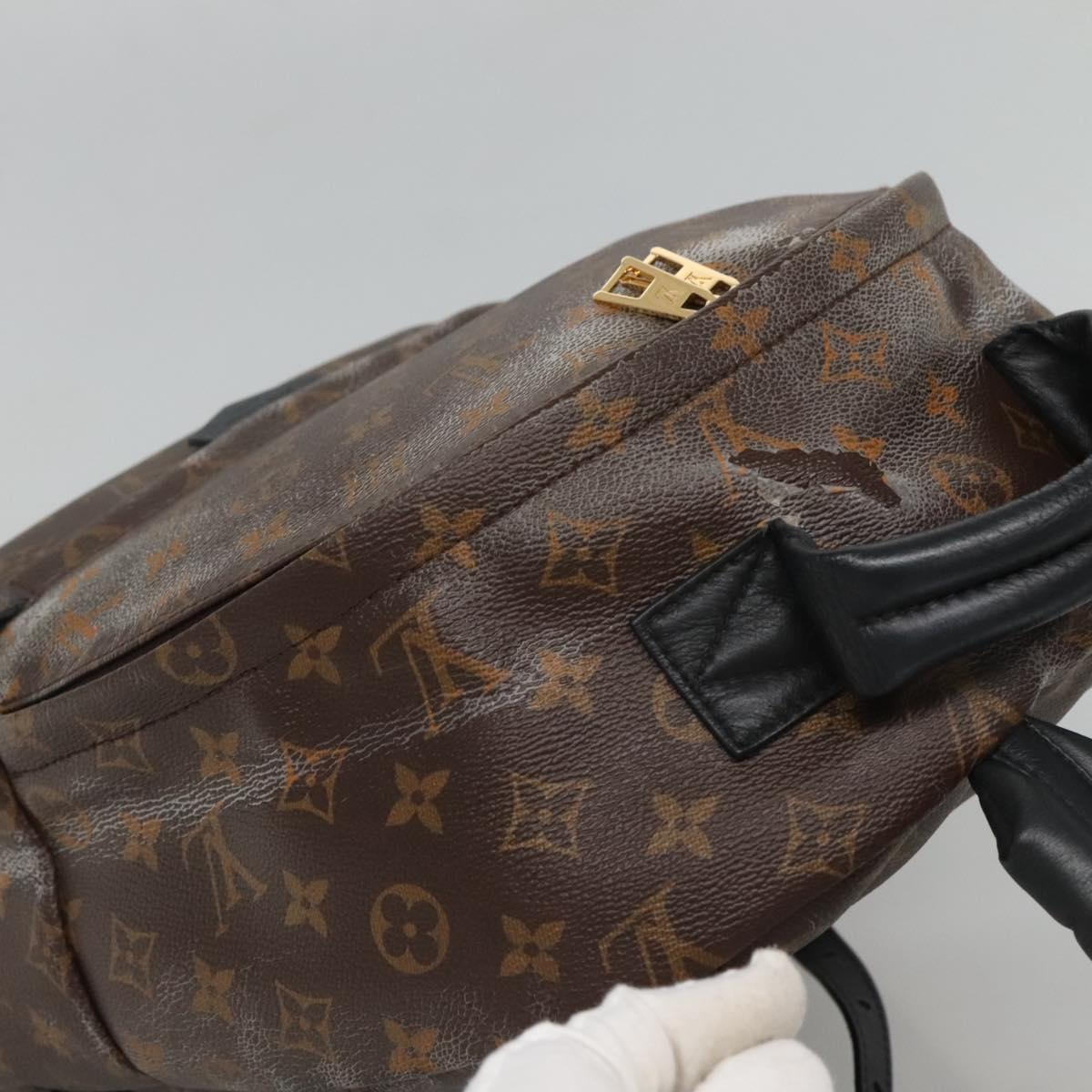 LOUIS VUITTON Monogram Palm Springs MM Backpack M41561 LV Auth bs26166