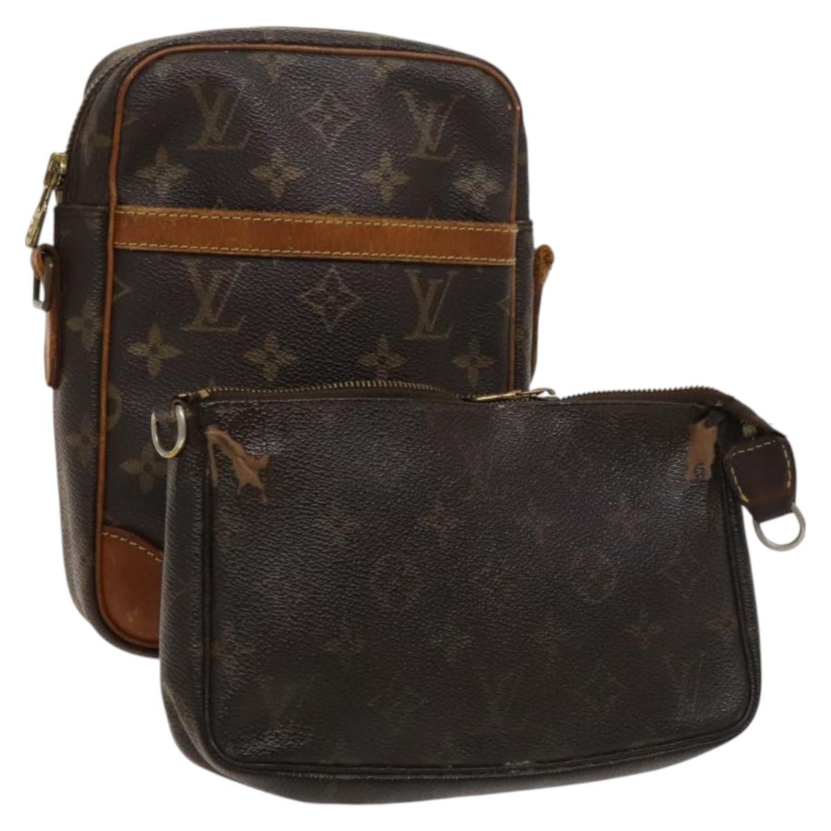 LOUIS VUITTON Monogram Shoulder Bag 2Set LV Auth bs26200