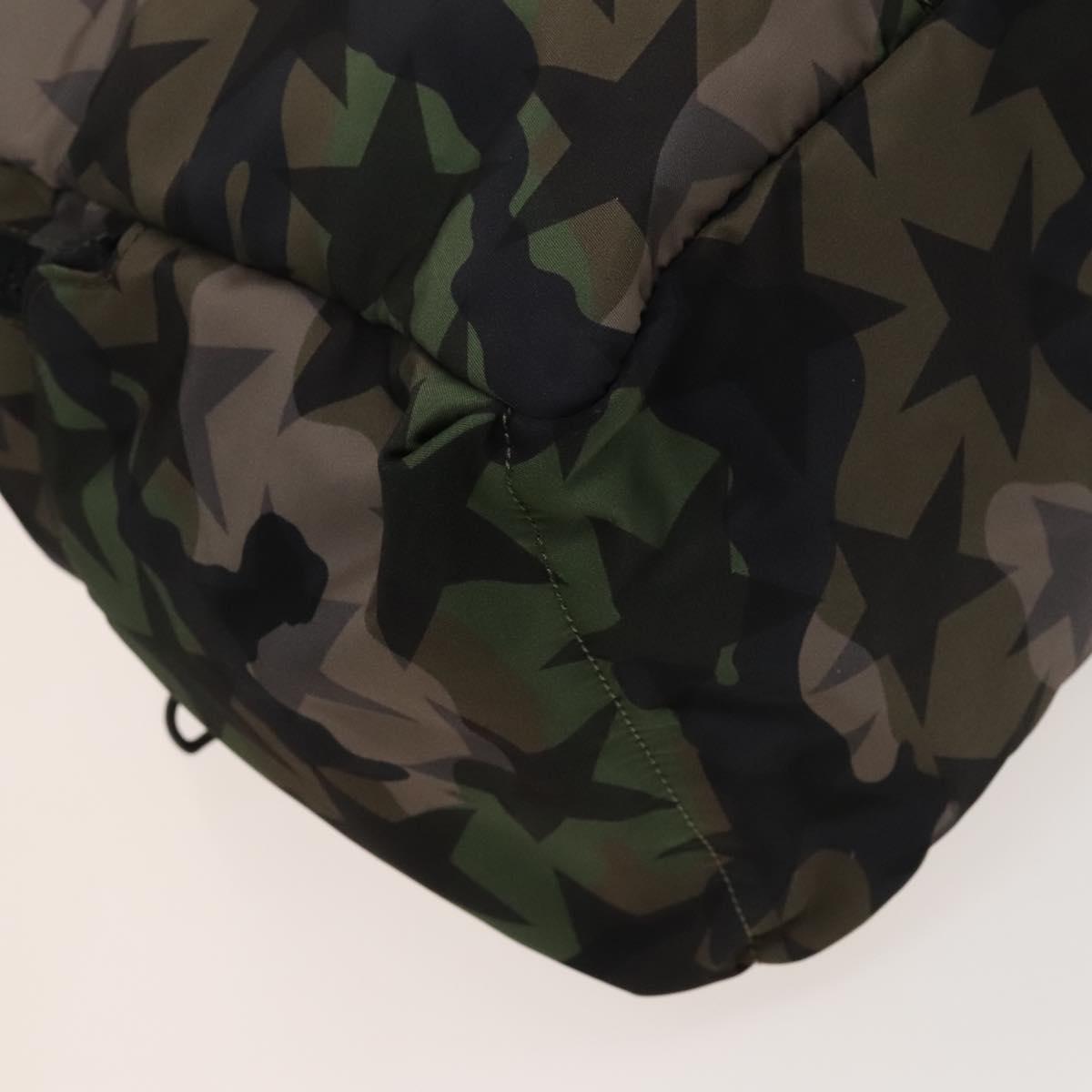 VALENTINO Boston Bag Nylon Camouflage Auth bs26223