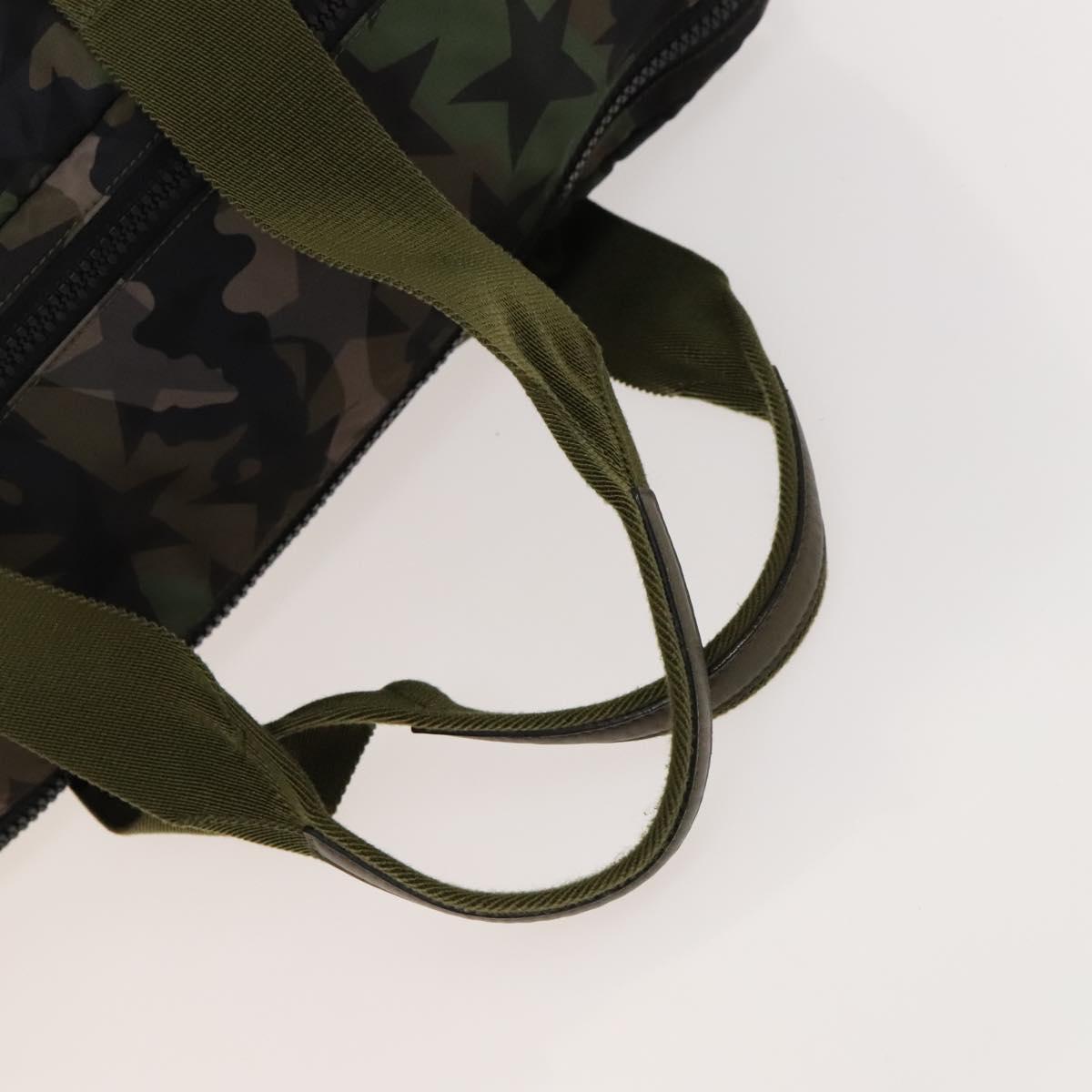 VALENTINO Boston Bag Nylon Camouflage Auth bs26223