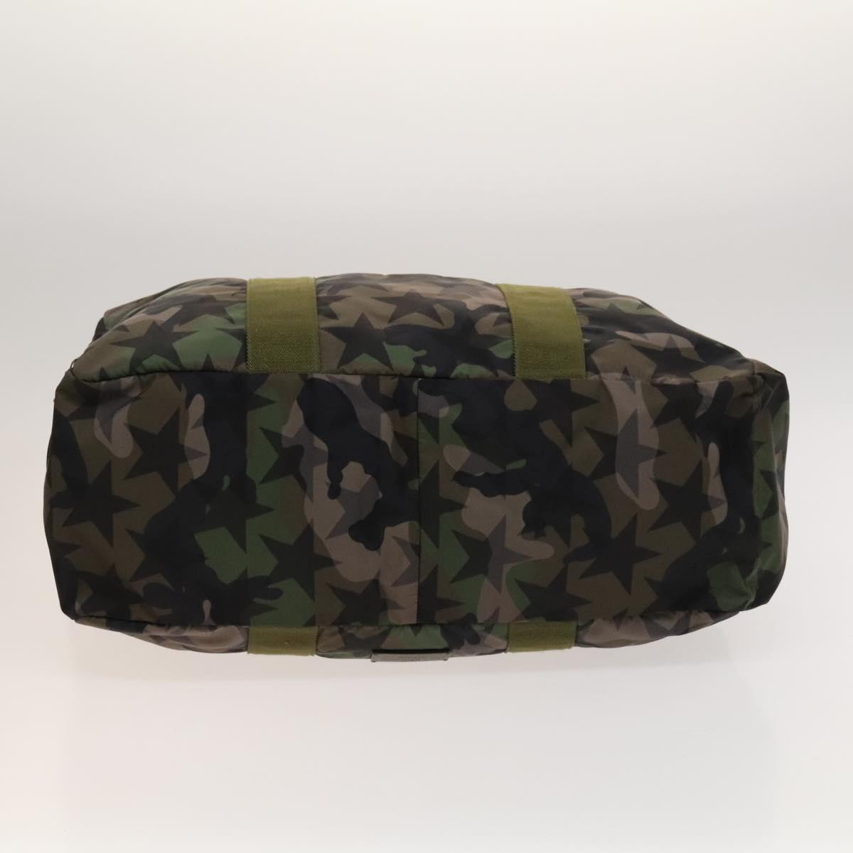 VALENTINO Boston Bag Nylon Camouflage Auth bs26223