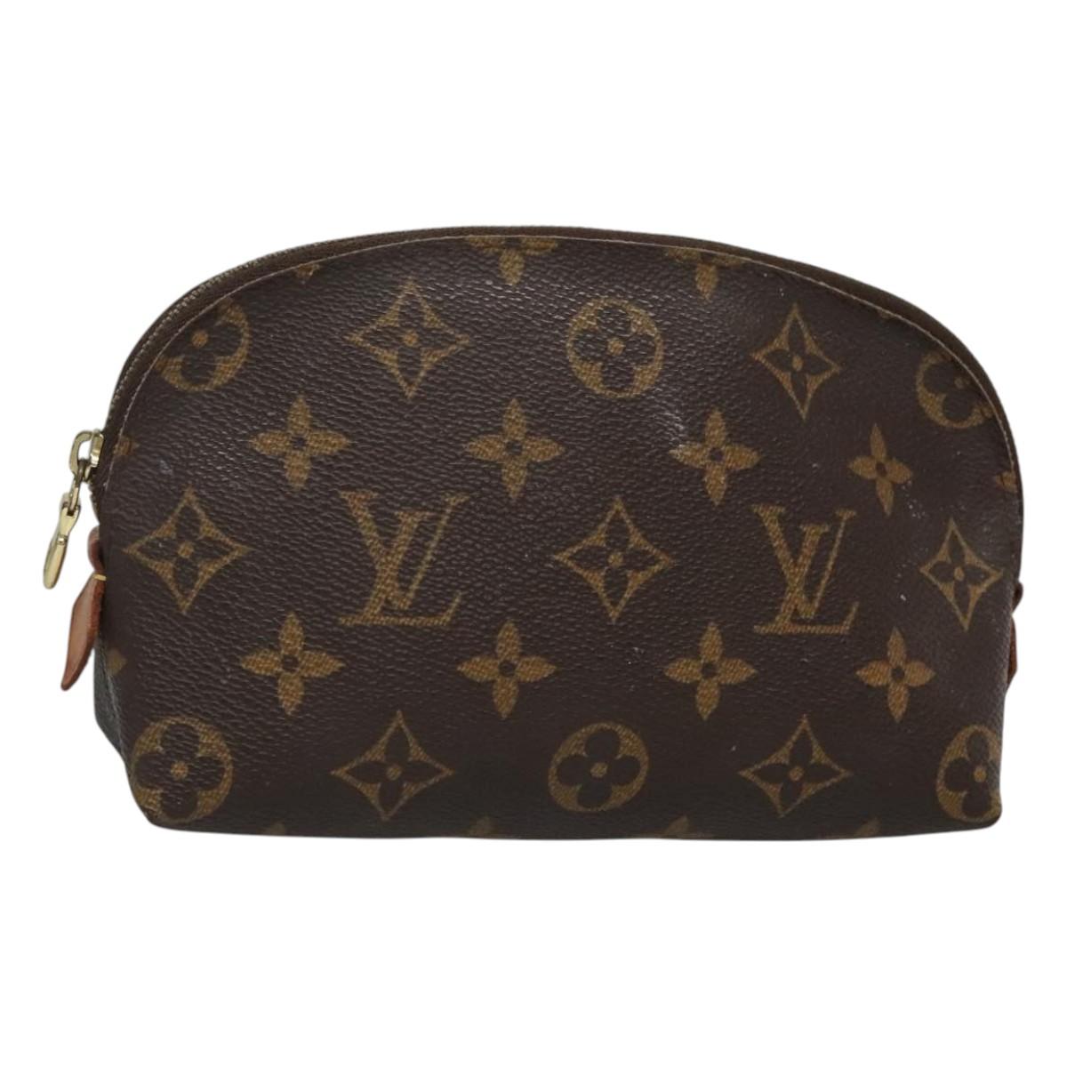 LOUIS VUITTON Monogram Pochette Cosmetic PM Cosmetic Pouch M47515 Auth bs26243