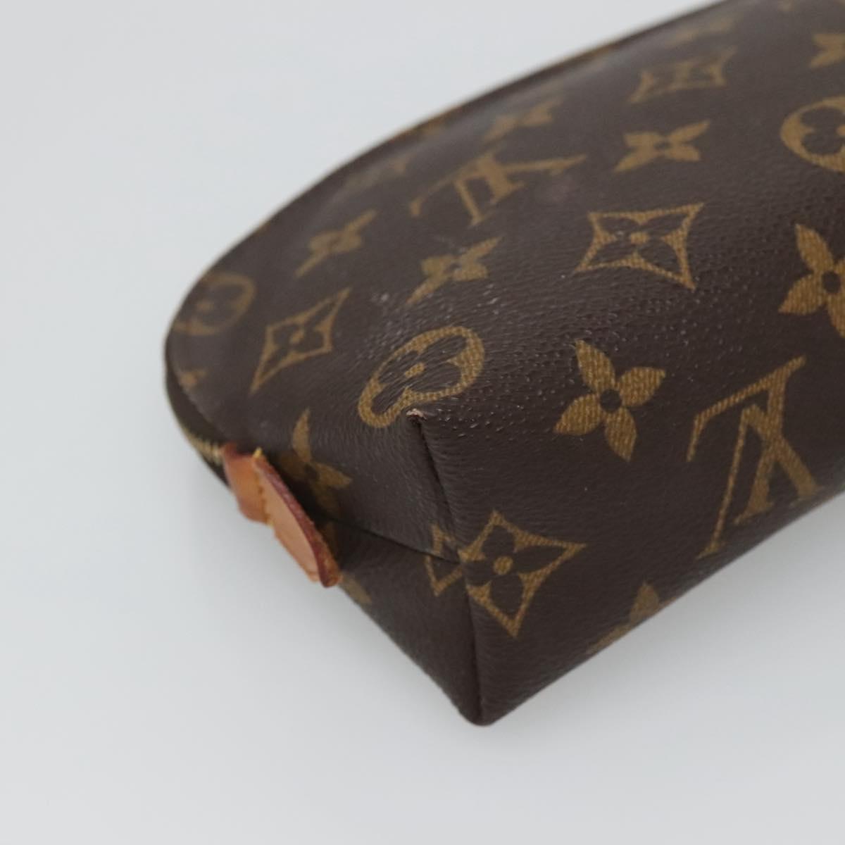 LOUIS VUITTON Monogram Pochette Cosmetic PM Cosmetic Pouch M47515 Auth bs26243