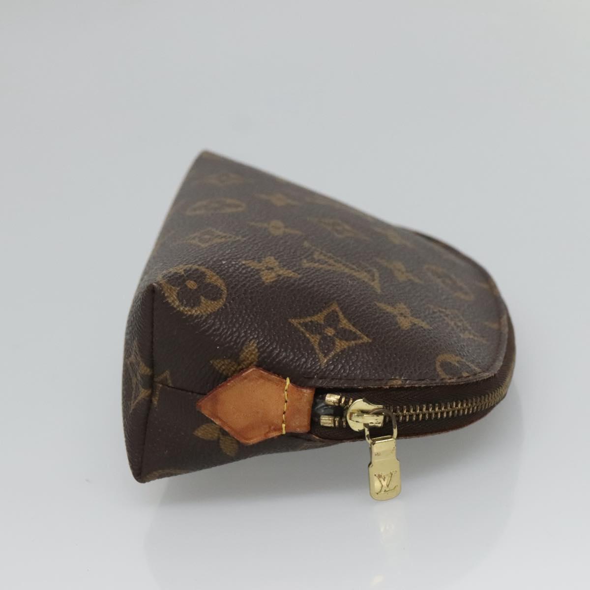 LOUIS VUITTON Monogram Pochette Cosmetic PM Cosmetic Pouch M47515 Auth bs26243