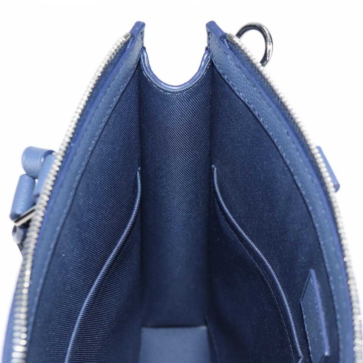 LOUIS VUITTON Water Color Sac Plat messenger Bag Blue M57843 LV Auth bs26245SM