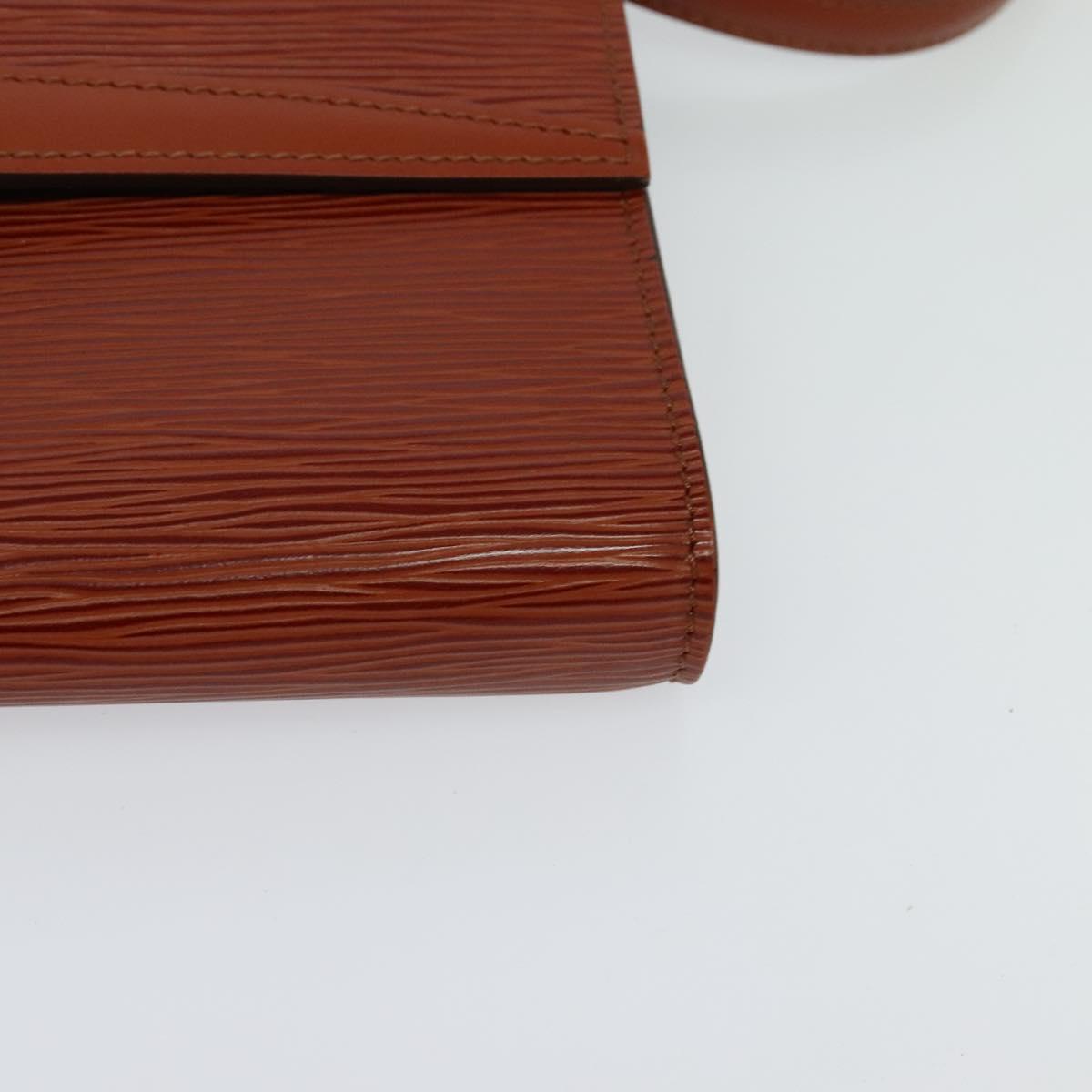 LOUIS VUITTON Epi Arsch Shoulder Bag 2Way Brown M52573 LV Auth bs26246