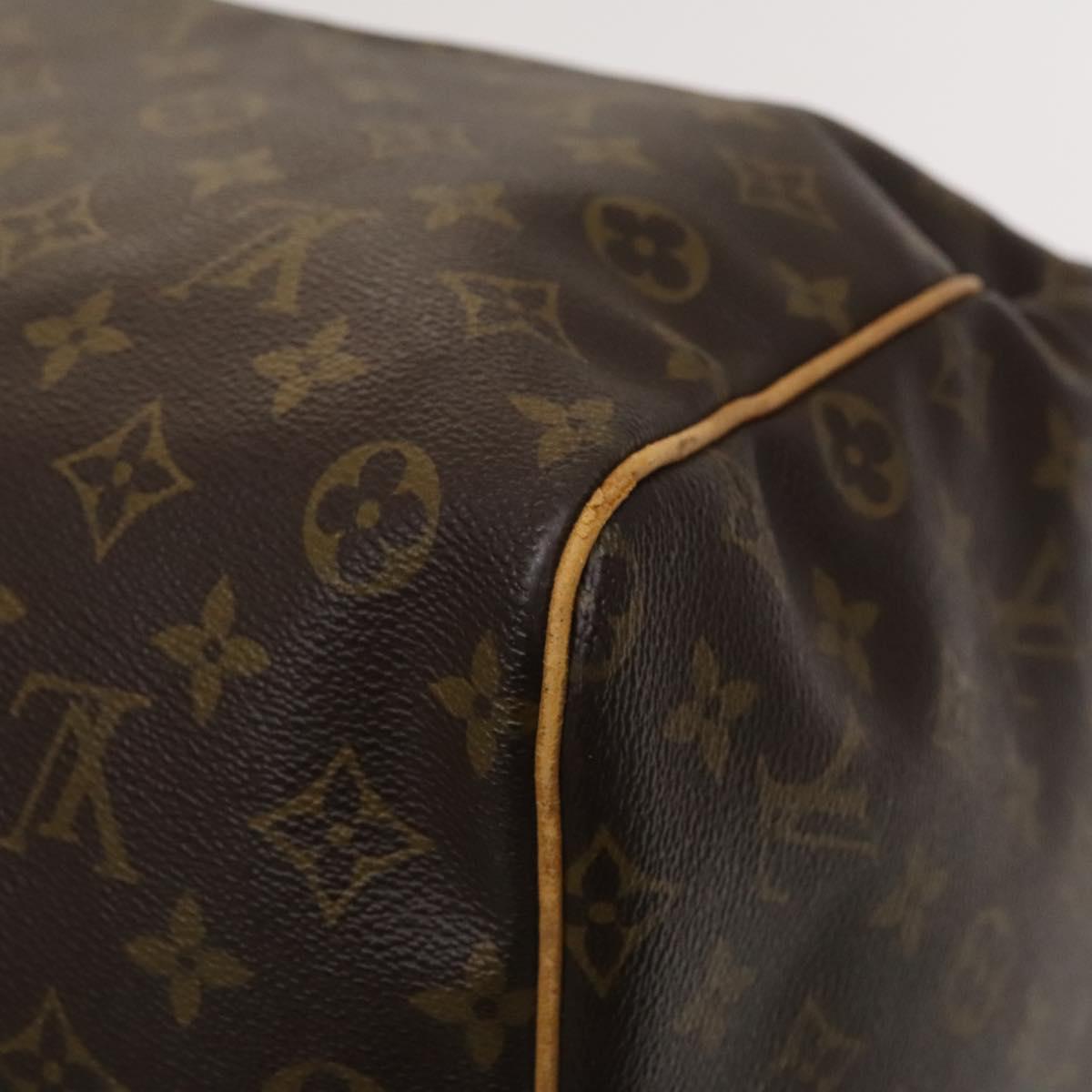 LOUIS VUITTON Monogram Keepall 60 Boston Bag M41422 LV Auth bs26301