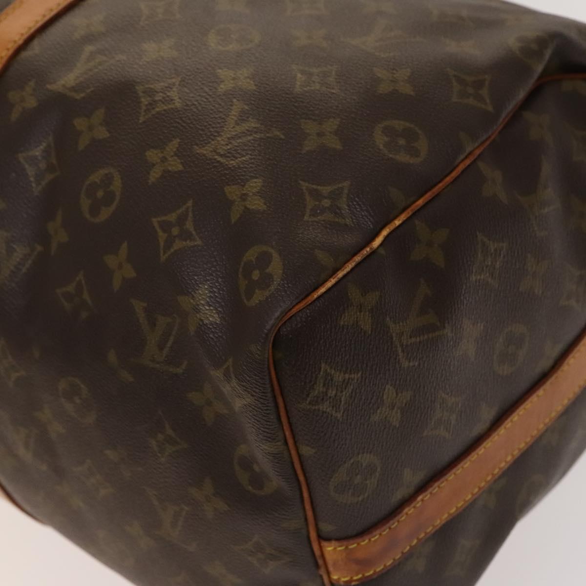 LOUIS VUITTON Monogram Keepall Bandouliere 50 Boston Bag M41416 LV Auth bs26309