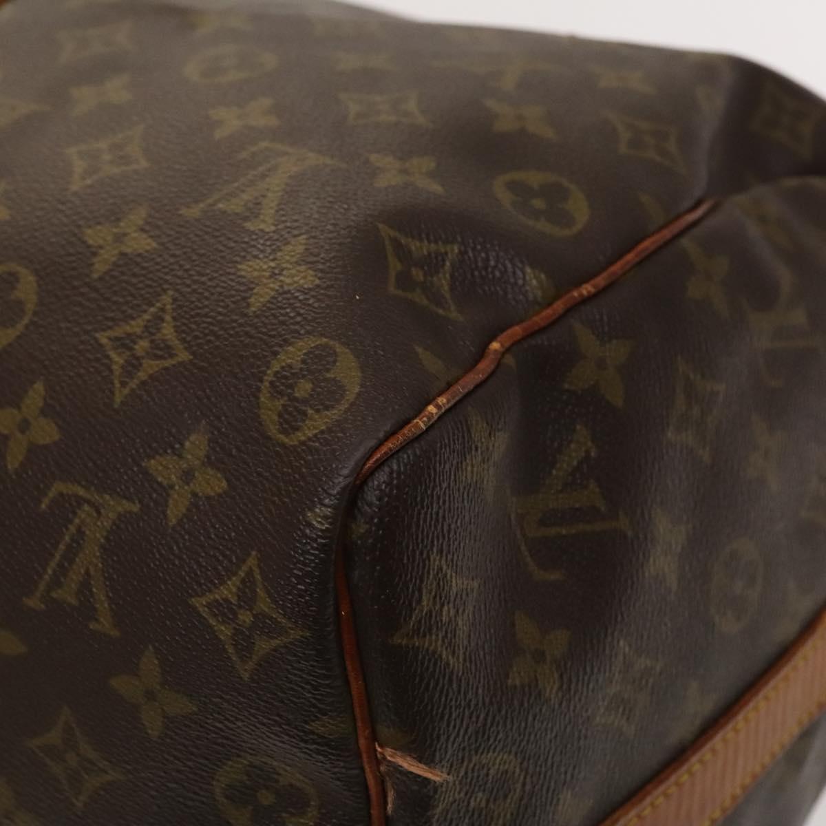 LOUIS VUITTON Monogram Keepall Bandouliere 50 Boston Bag M41416 LV Auth bs26309