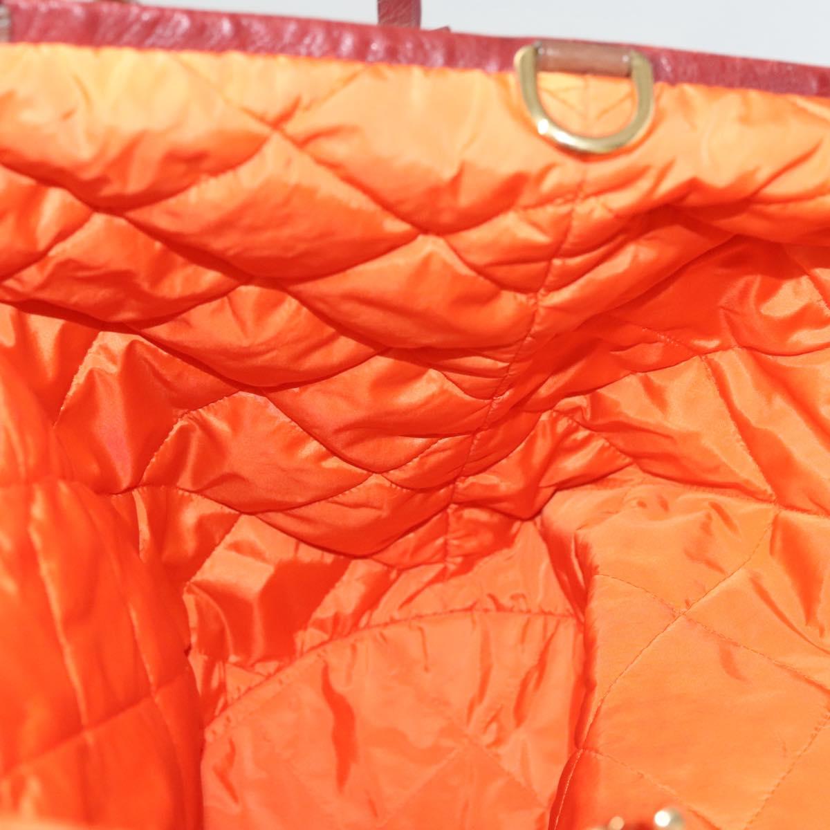 LOUIS VUITTON Monogram Jaguar Aviator Hand Bag Bordeaux M40384 LV Auth bs26320