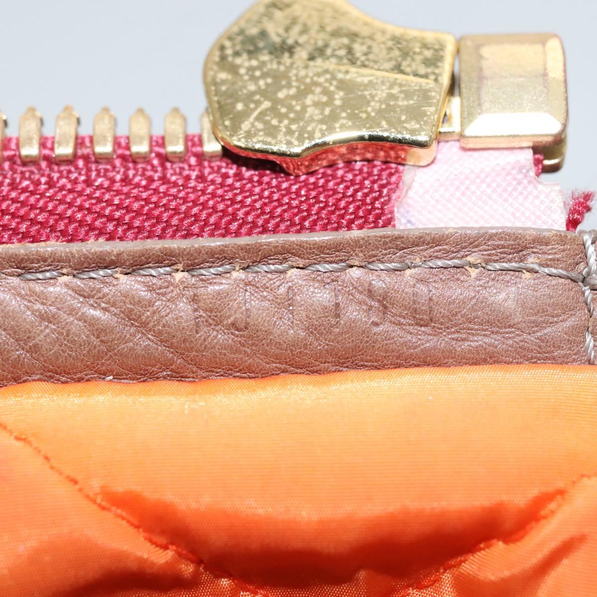 LOUIS VUITTON Monogram Jaguar Aviator Hand Bag Bordeaux M40384 LV Auth bs26320