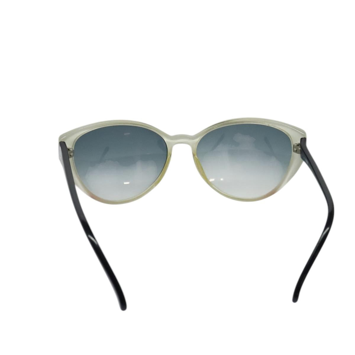 FENDI Sunglasses plastic White Auth bs26338