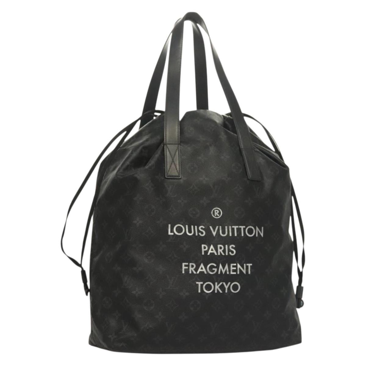 LOUIS VUITTON Monogram Eclipse Cabas light Tote Bag M43417 LV Auth bs26422