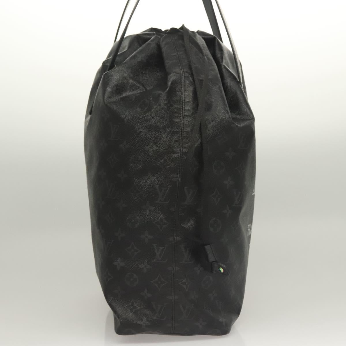 LOUIS VUITTON Monogram Eclipse Cabas light Tote Bag M43417 LV Auth bs26422
