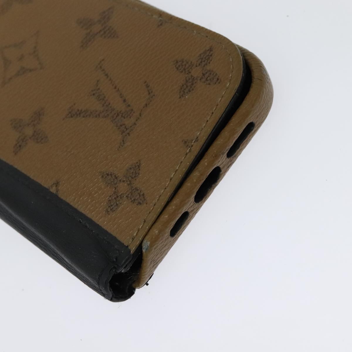 LOUIS VUITTON Monogram Monogram Reverse iPhone Case 3Set LV Auth bs26430