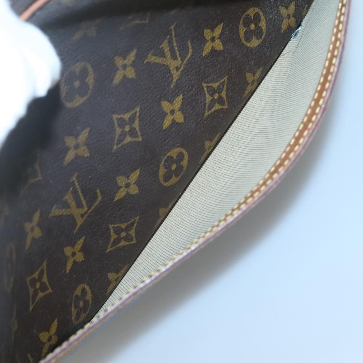 LOUIS VUITTON Monogram Reporter PM Shoulder Bag M45254 LV Auth bs26448